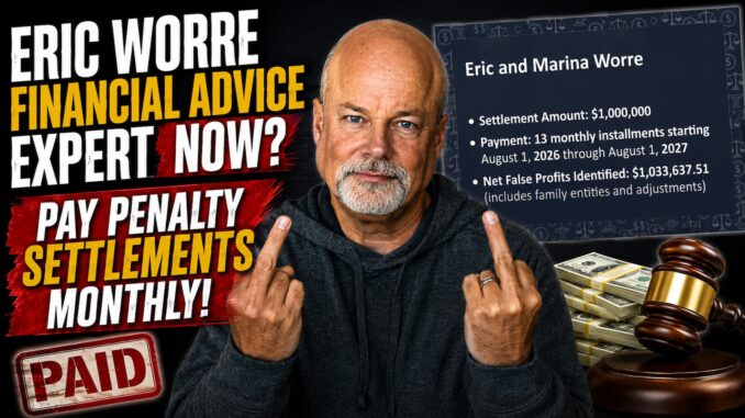 Troy Dooly says Eric Worre is paying Traders Domain Receiver monthly