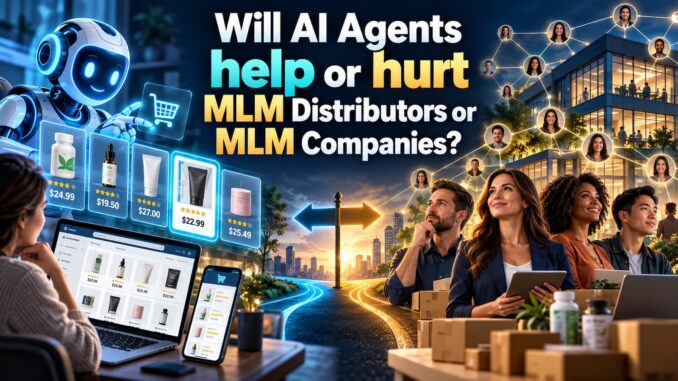 AI Agents and MLM Distributors and Companies and shopping
